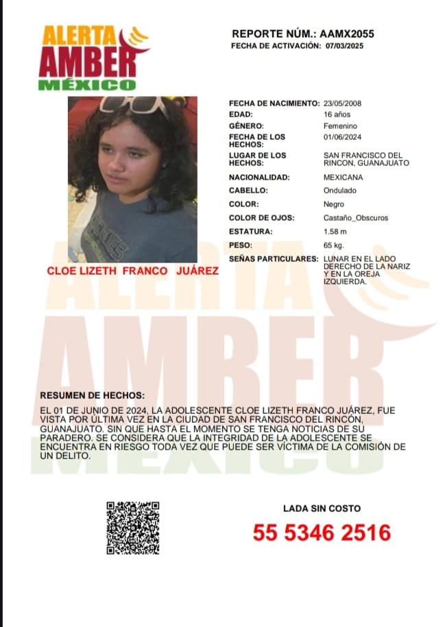 Cloe Lizeth Franco Juárez (Gto)