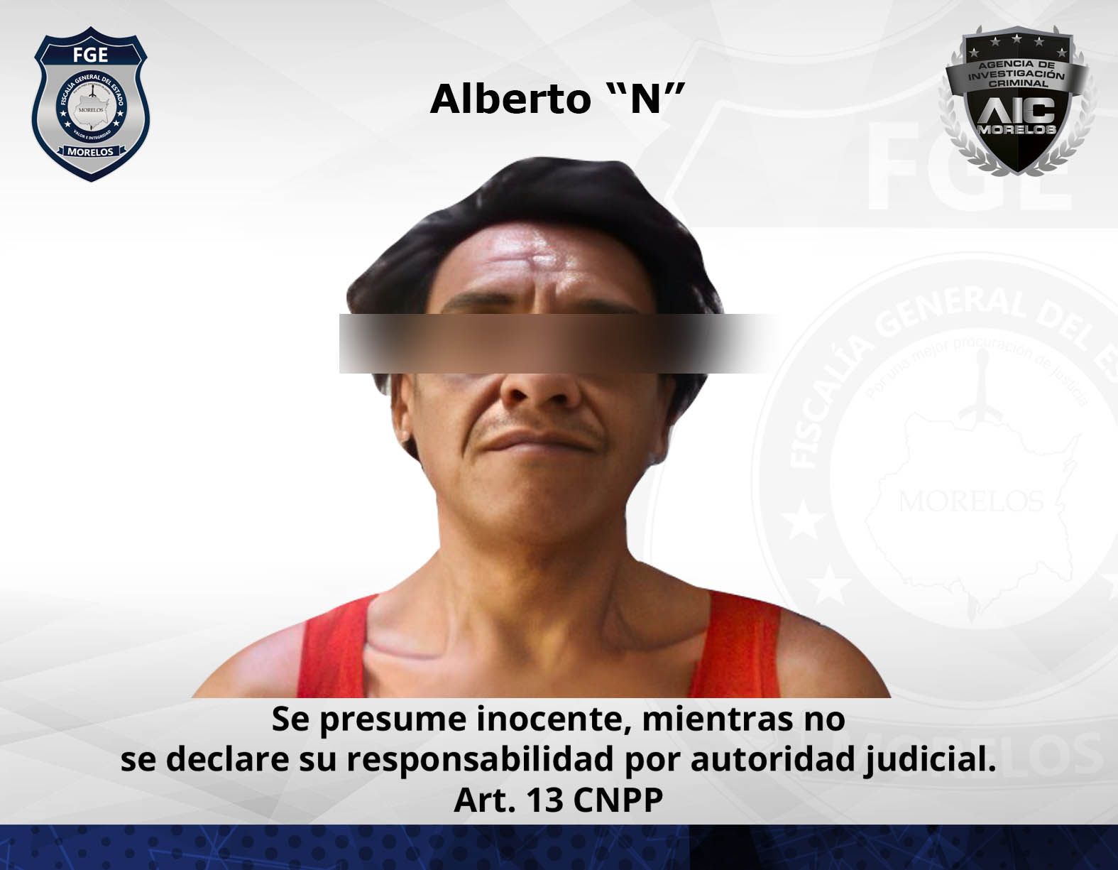 La AIC aprehendió en Xochitepec a un supuesto homicida requerido en Hidalgo