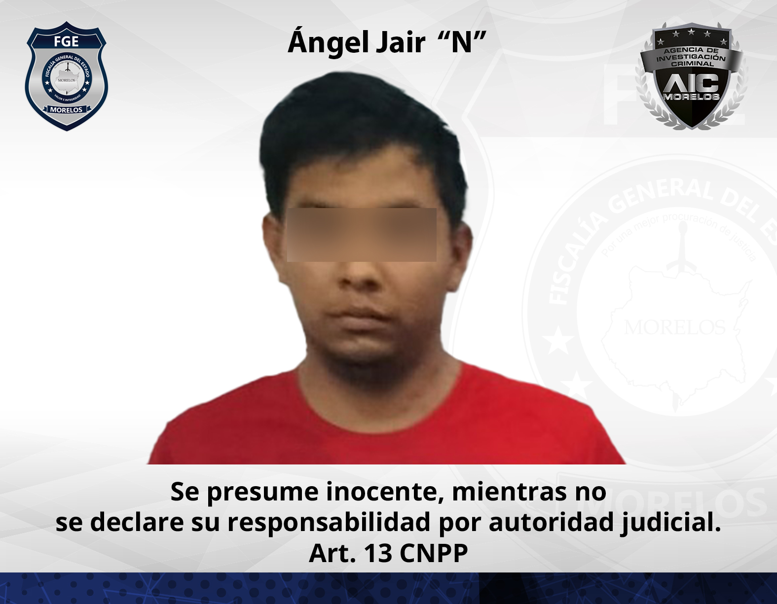 Cumplimenta AIC orden de aprehensión contra “El Ángel” por el delito de lesiones calificadas