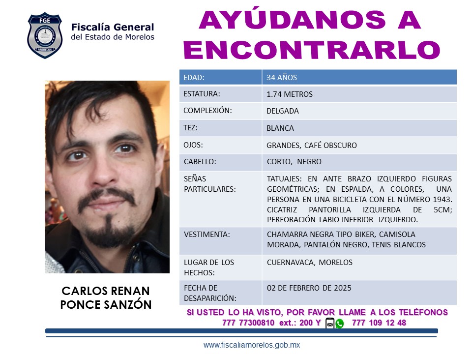 Carlos Renan Ponce Sanzón