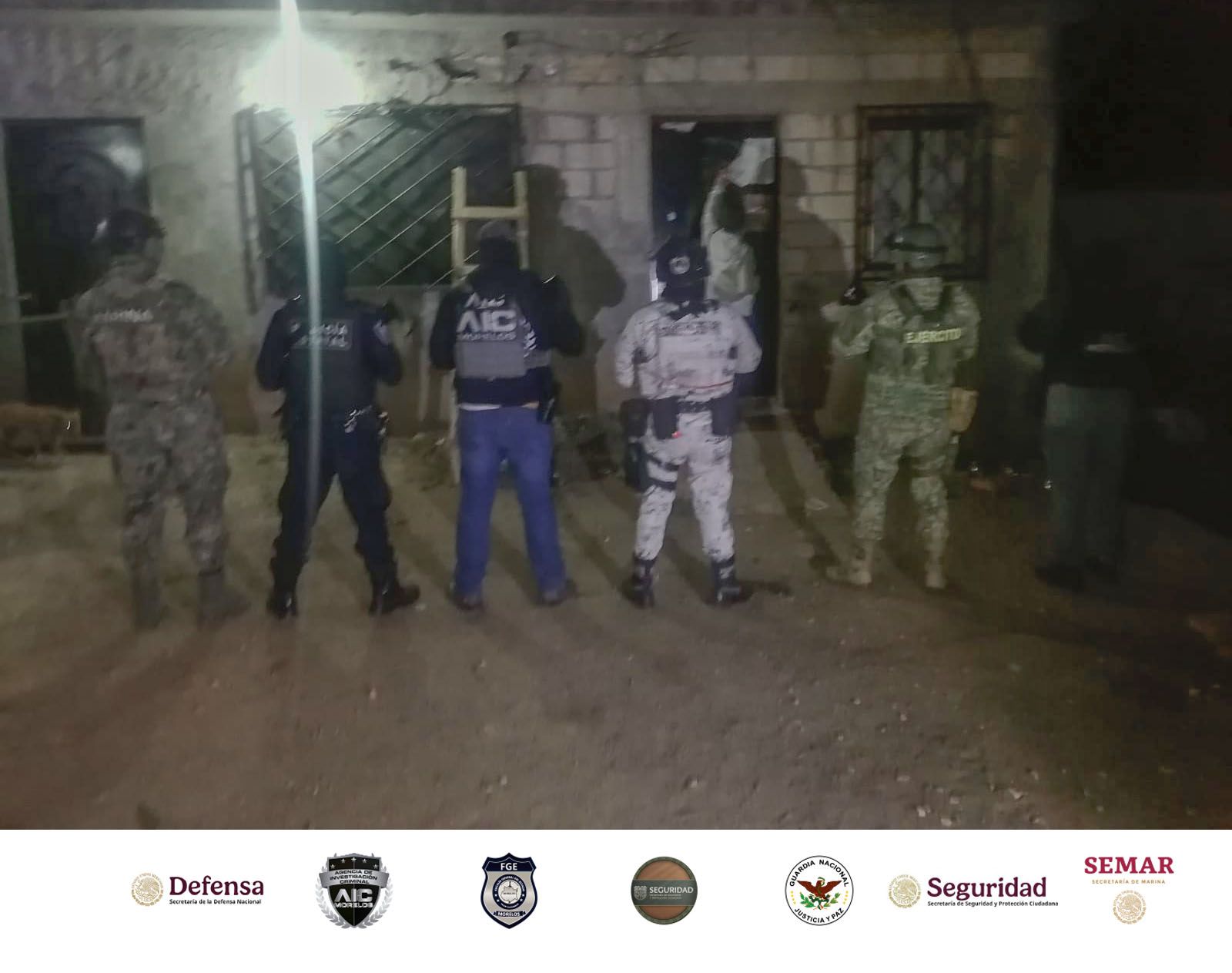 En Totolapan, Fiscalía Oriente cateó inmueble utilizado para distribución de estupefacientes