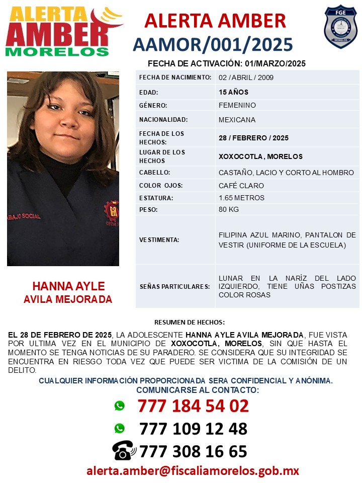 Hanna Ayle Ávila Mejorada