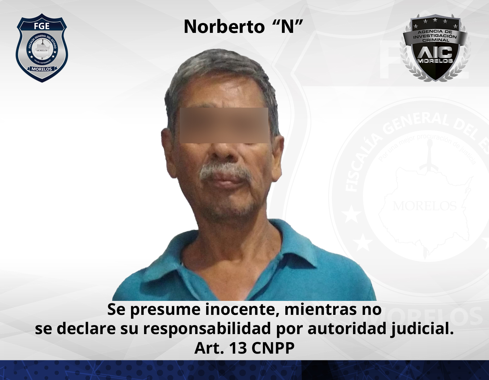 Detienen a masculino por presunta violación de una adolescente