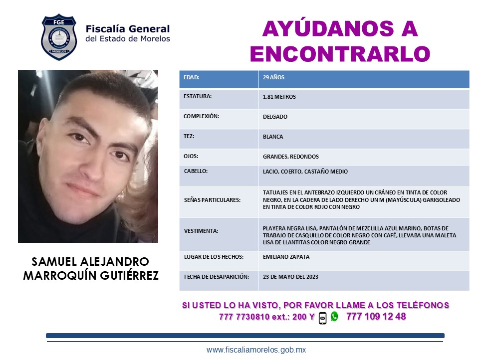 SAMUEL ALEJANDRO MARROQUIN GUTIÉRREZ