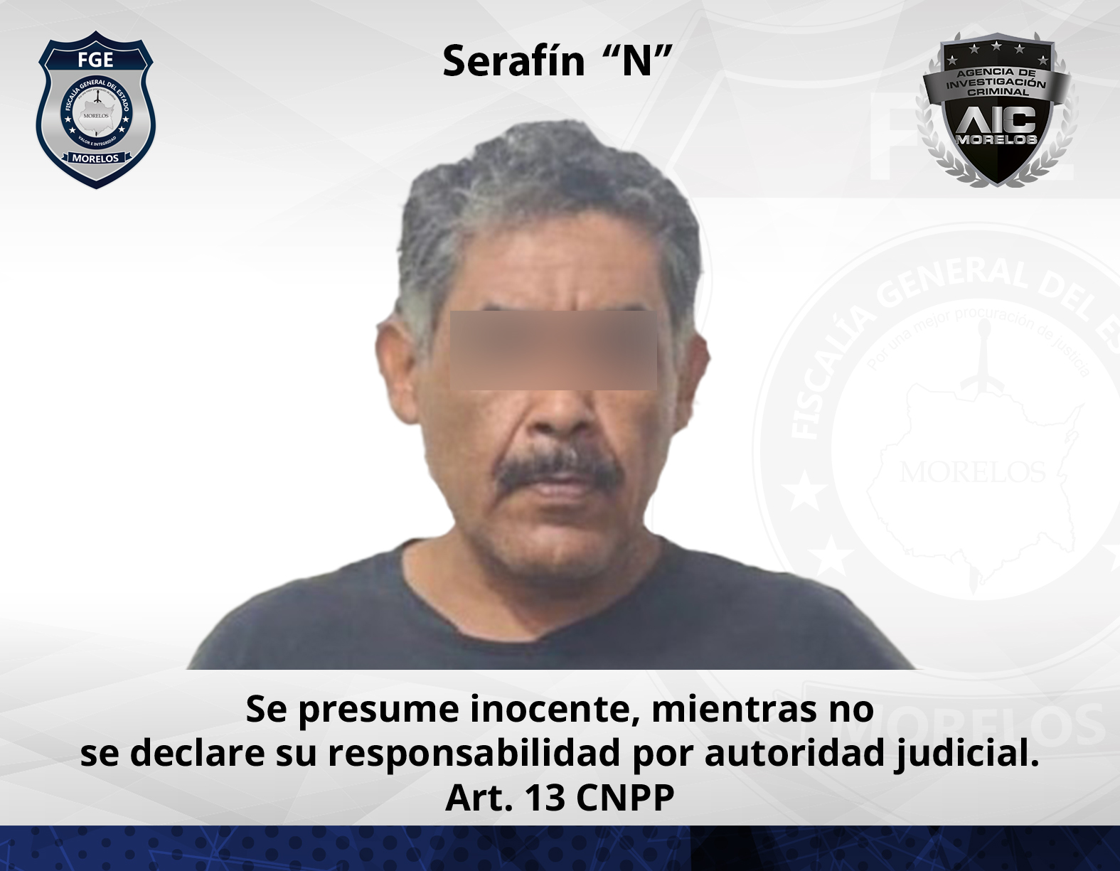 AIC ejecuta orden de aprehensión en contra de “El Sera” por homicidio calificado