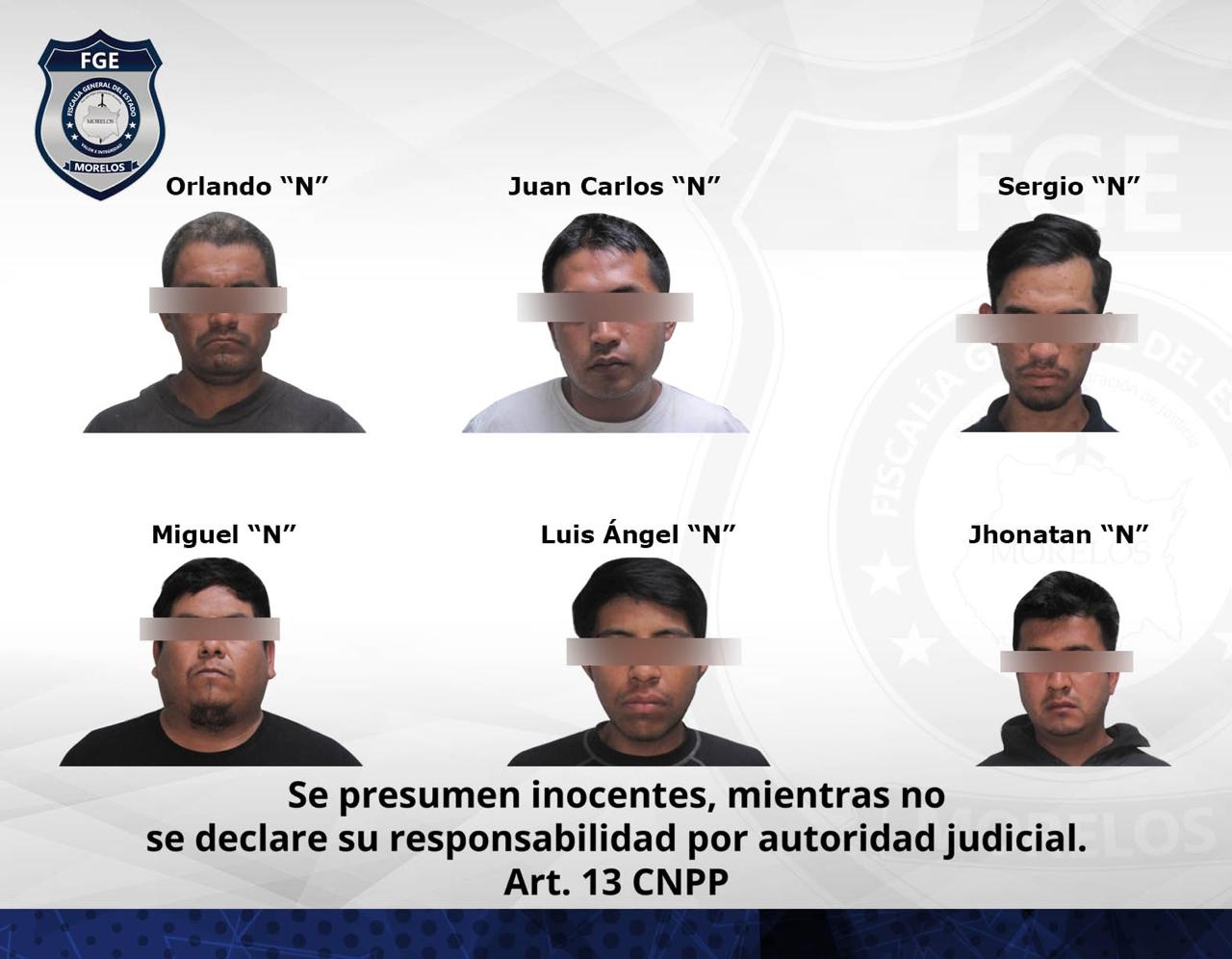 Fiscalía Regional Oriente obtuvo la vinculación a proceso de seis hombres por delito contra la salud