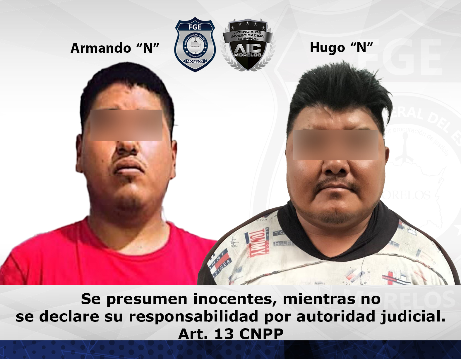 Fiscalía Oriente formula imputación contra dos masculinos por tentativa de homicidio.