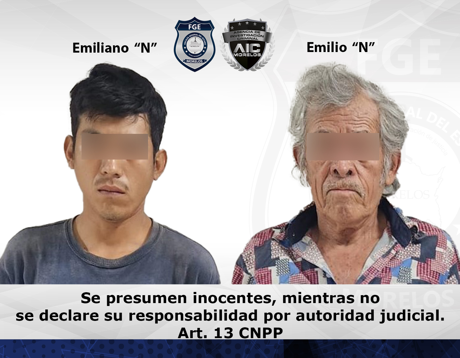 Padre e hijo vinculados a proceso por violación y abuso sexual de menores en Cuautla