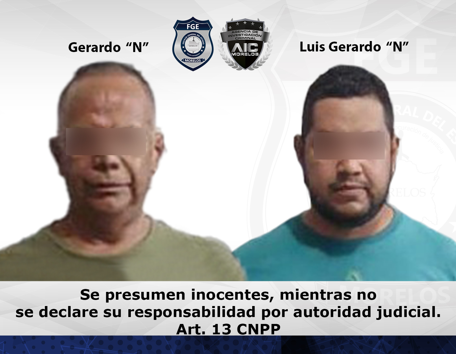 Ejecuta AIC orden de aprehensión contra padre e hijo por homicidio calificado en grado de tentativa