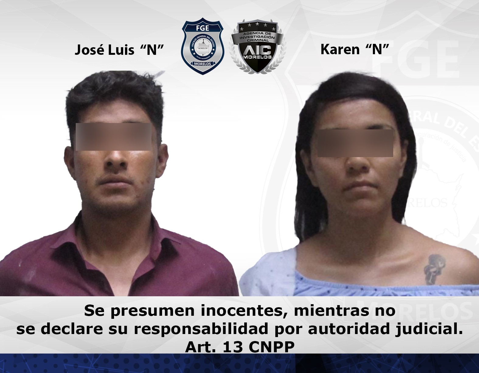 AIC detiene a dos personas por posesión de vehículo de procedencia ilícita y resistencia a particulares