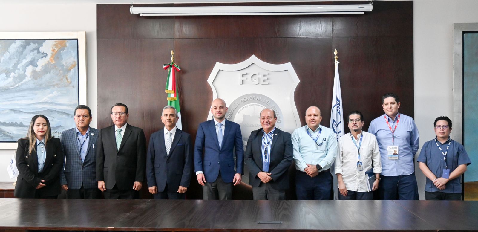 Fiscalía General Morelos participará activamente en la elaboración del “Censo Nacional de Procuración de Justicia 2025”