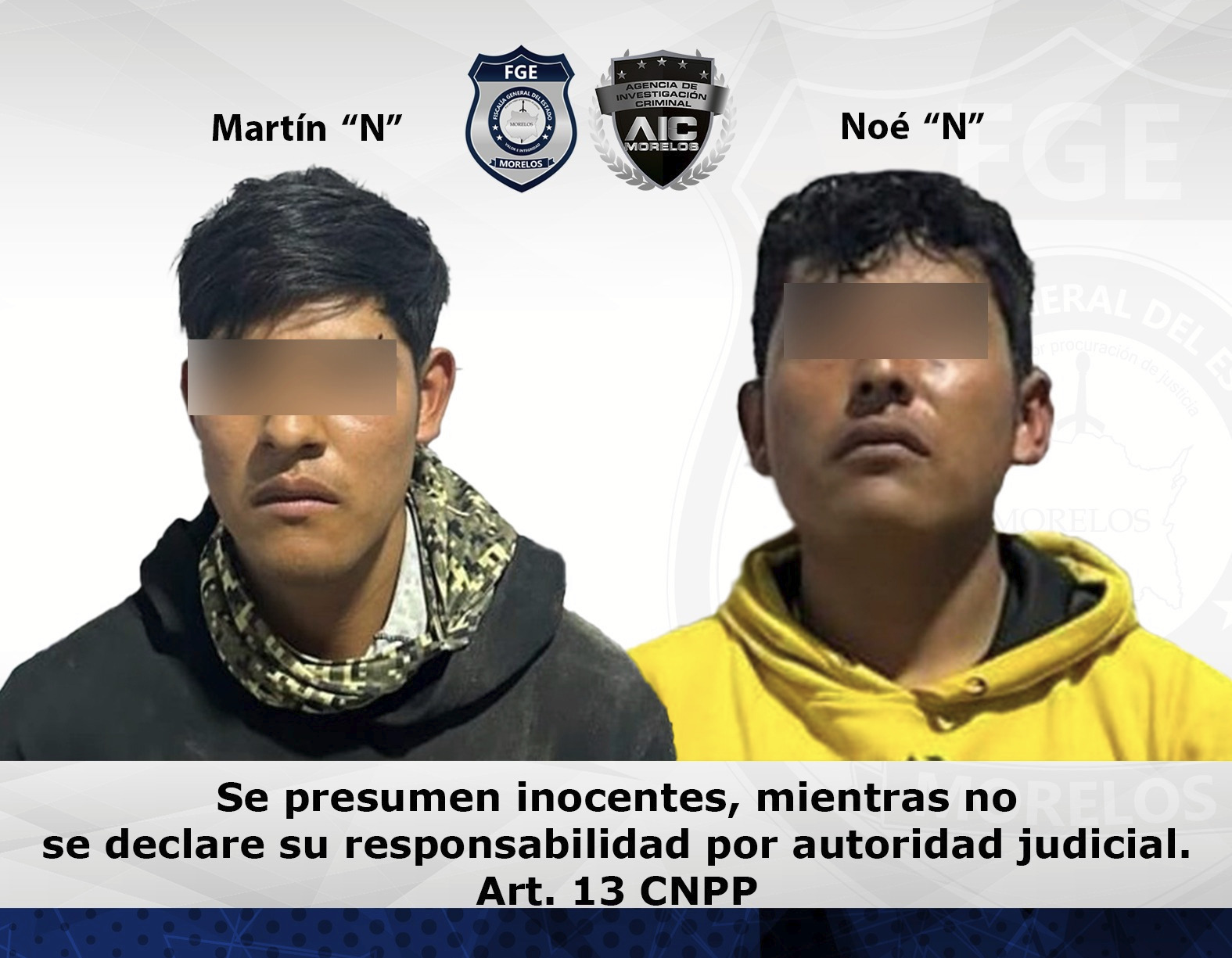 Fiscalía Oriente logra vinculación a proceso de dos masculinos por daños y amenazas