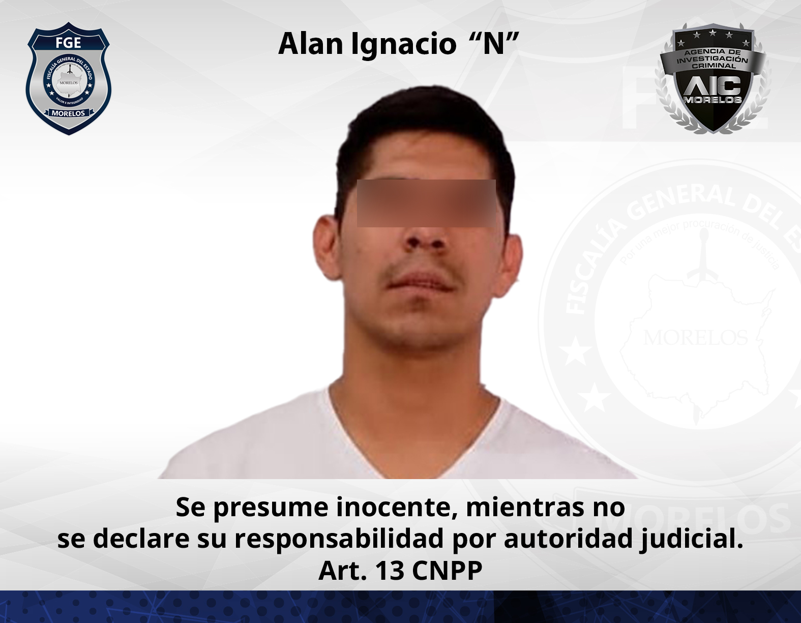 Detiene AIC a Alan Ignacio “N” por amenazas, lesiones y daños