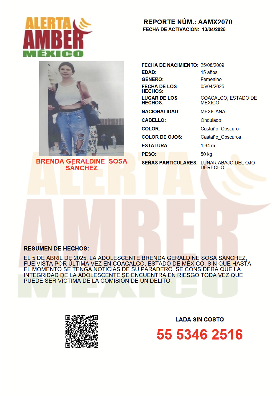 BRENDA GERALDINE SOSA SÁNCHEZ