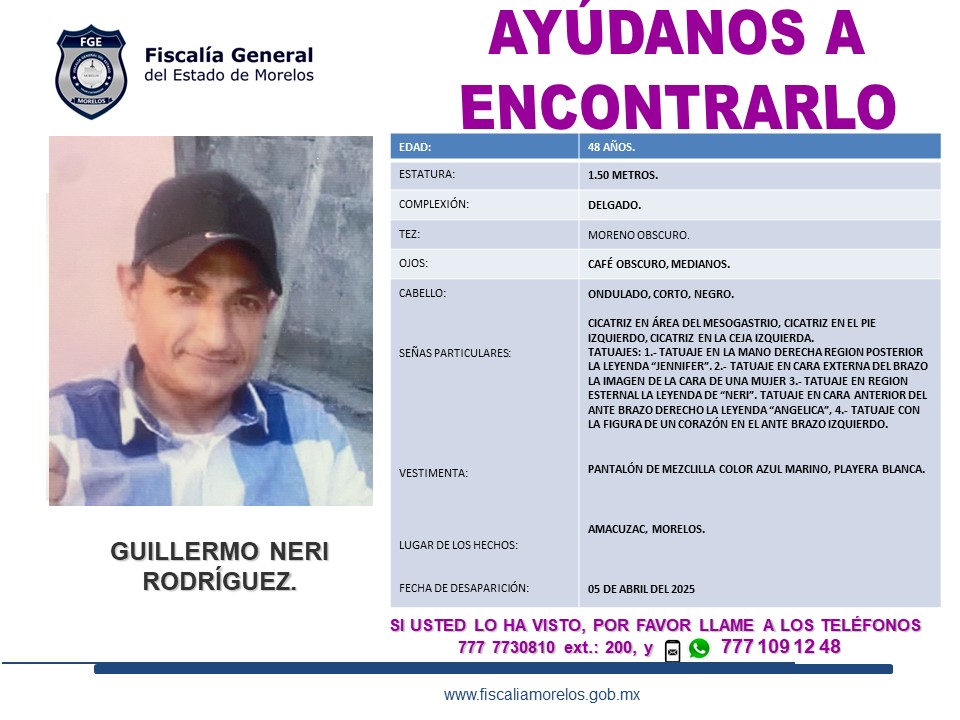GUILLERMO NERI RODRÍGUEZ