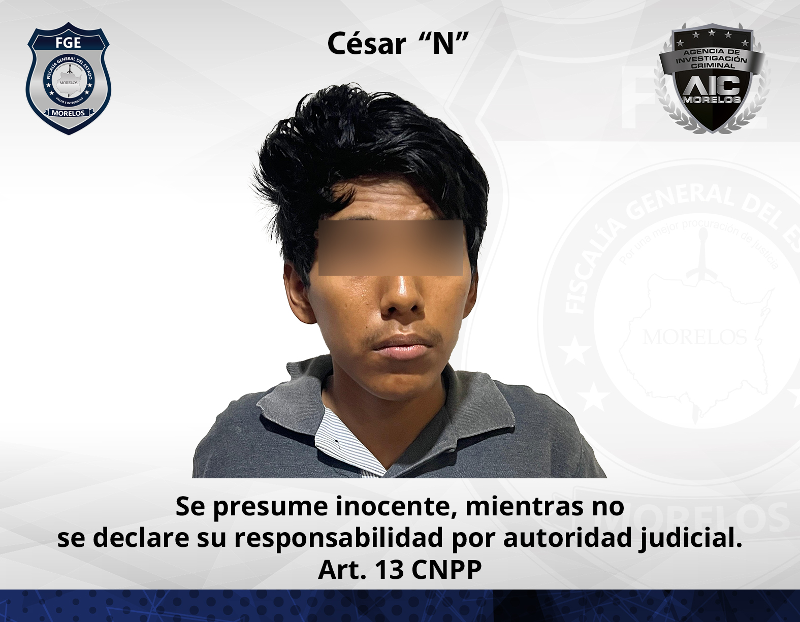 Vinculación a proceso para César “N” por su probable responsabilidad en feminicidio en Tepalcingo