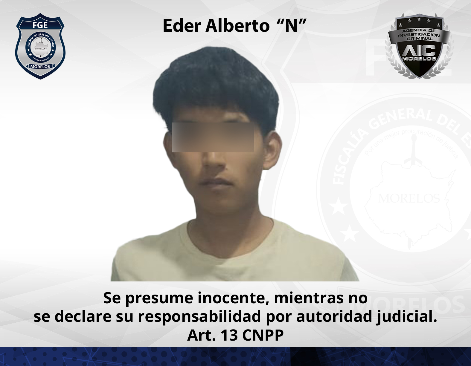 Fiscalía Oriente obtiene prisión preventiva contra masculino por violación agravada