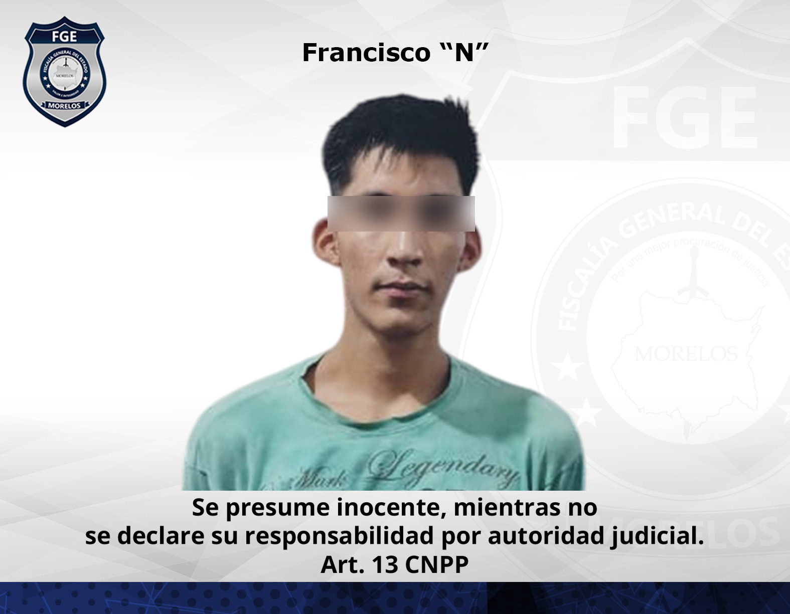 FGE Morelos obtiene vinculación a proceso contra Francisco “N” por doble feminicidio en grado de tentativa