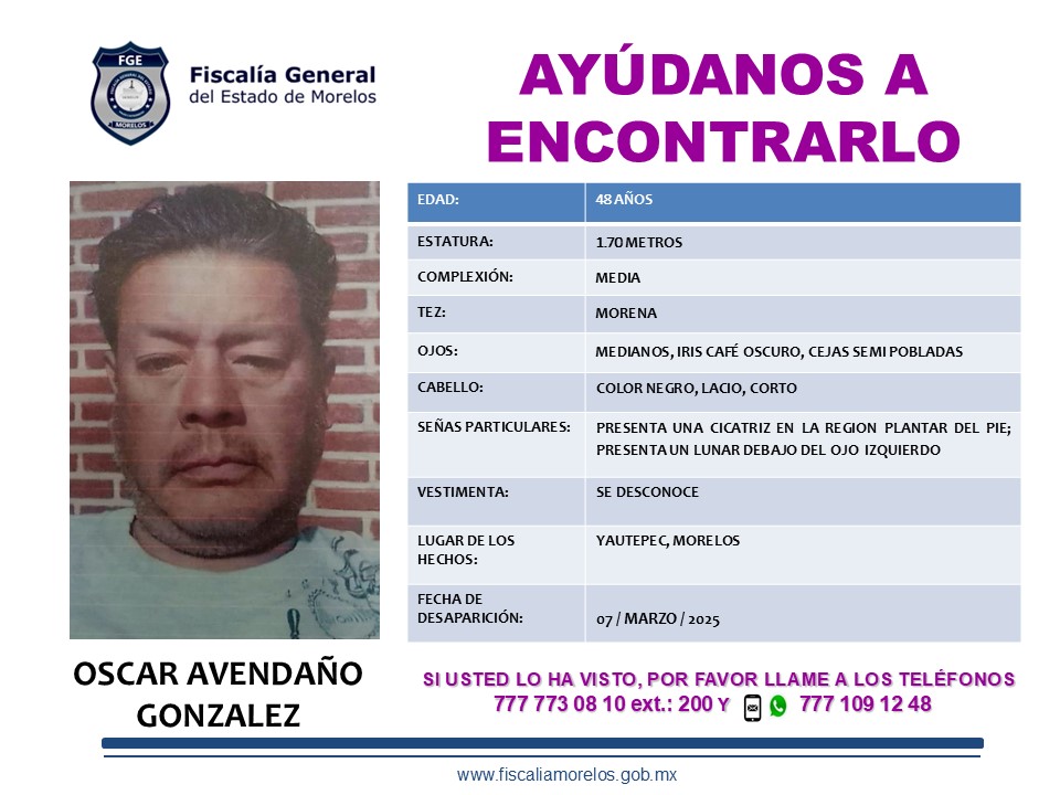 OSCAR AVENDAÑO GONZALEZ