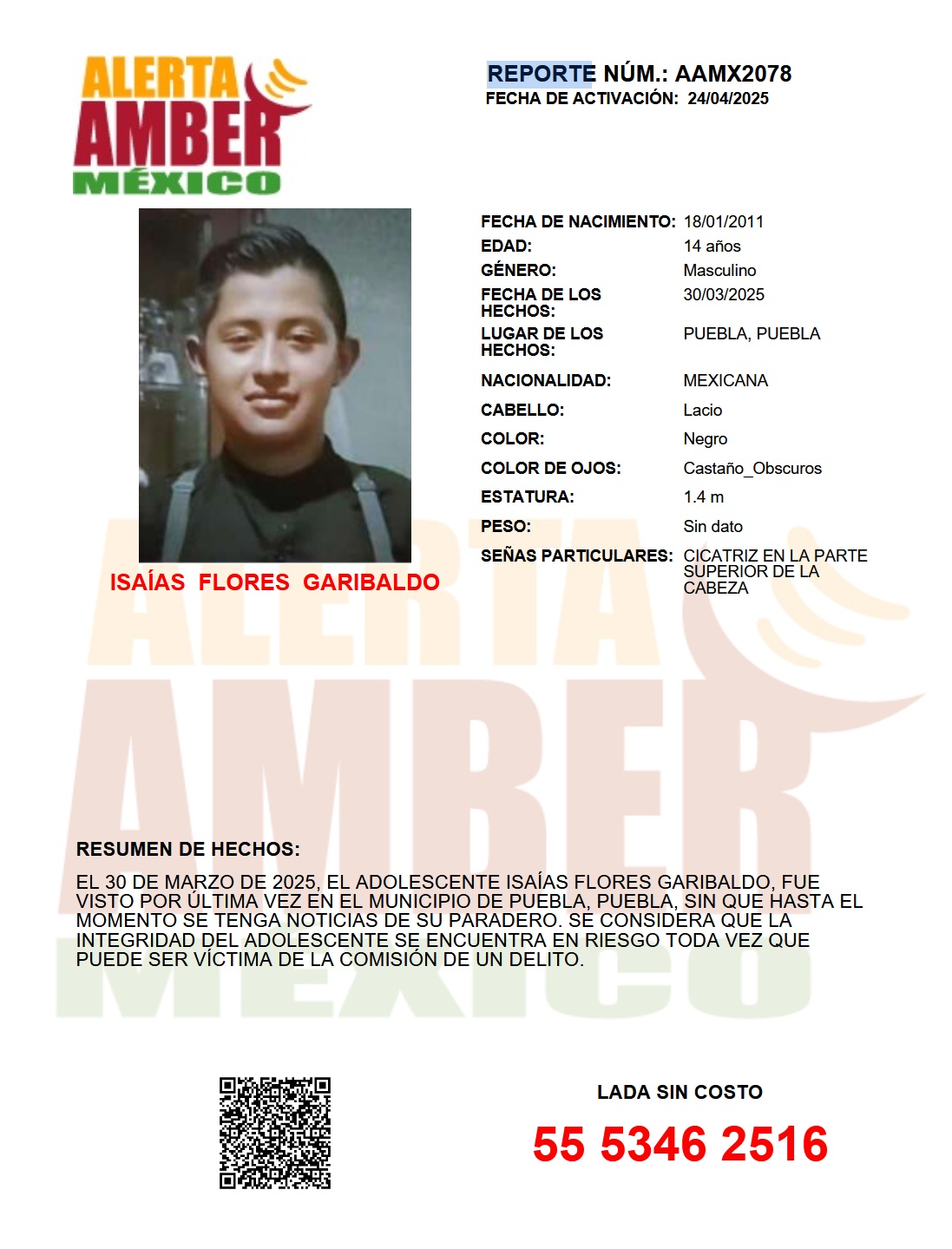 ISAÍAS FLORES GARIBALDO