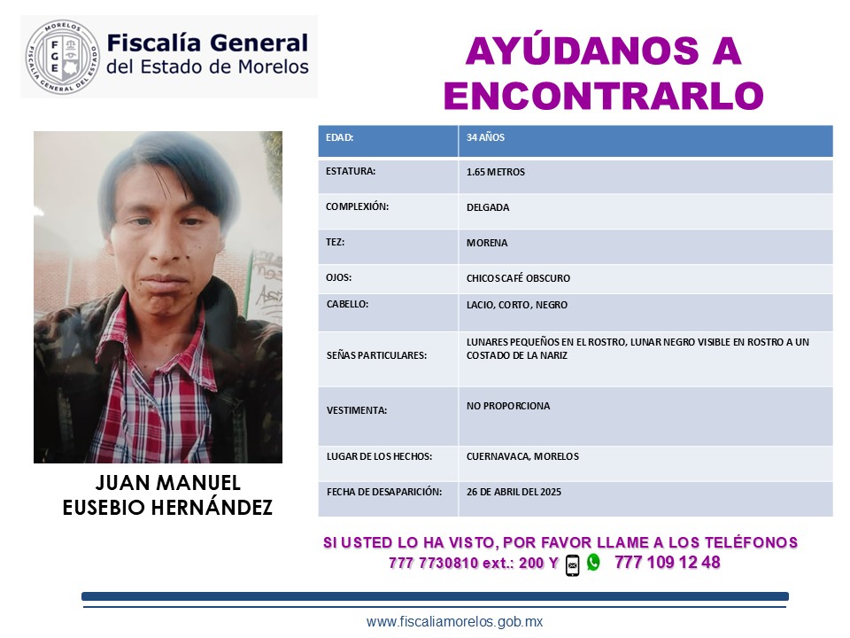 JUAN MANUEL EUSEBIO HERNÁNDEZ