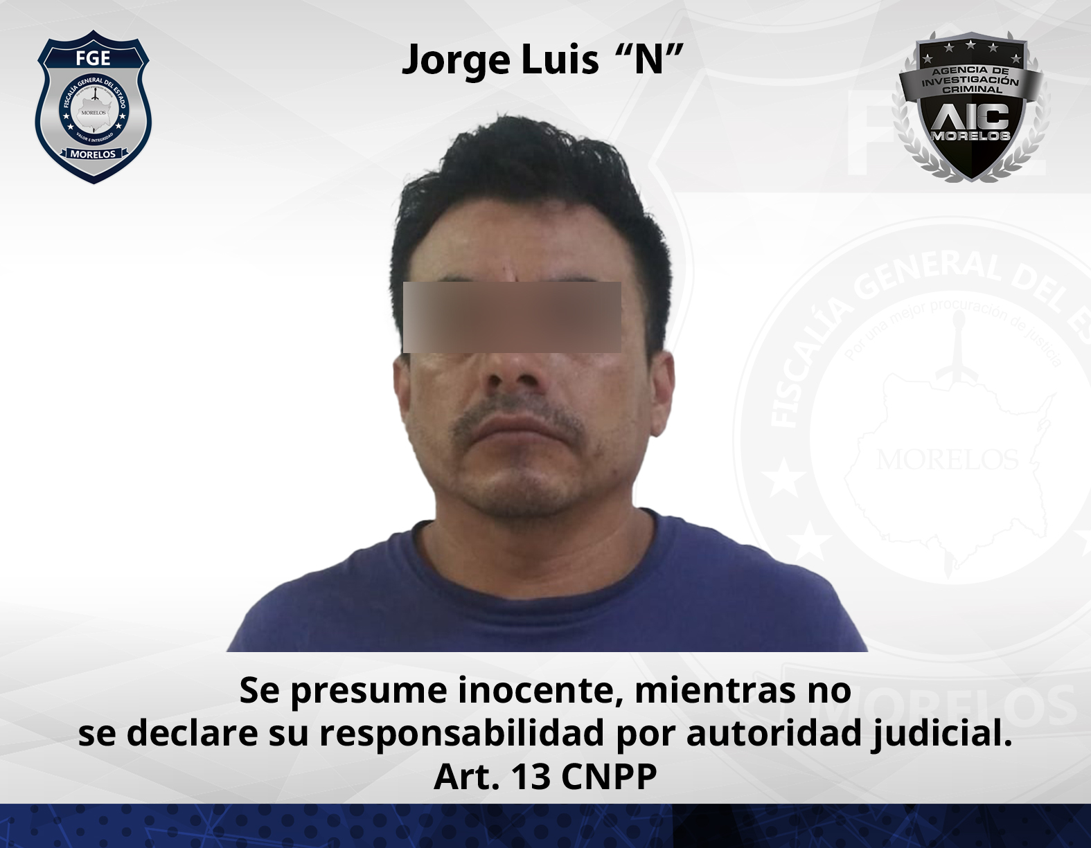 Vinculación a proceso y prisión preventiva contra masculino por feminicidio en grado de tentativa en Cuernavaca