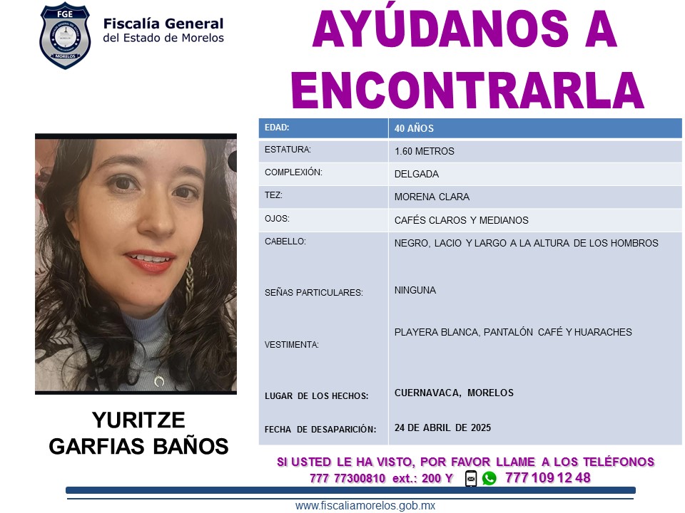 YURITZE GARFIAS BAÑOS