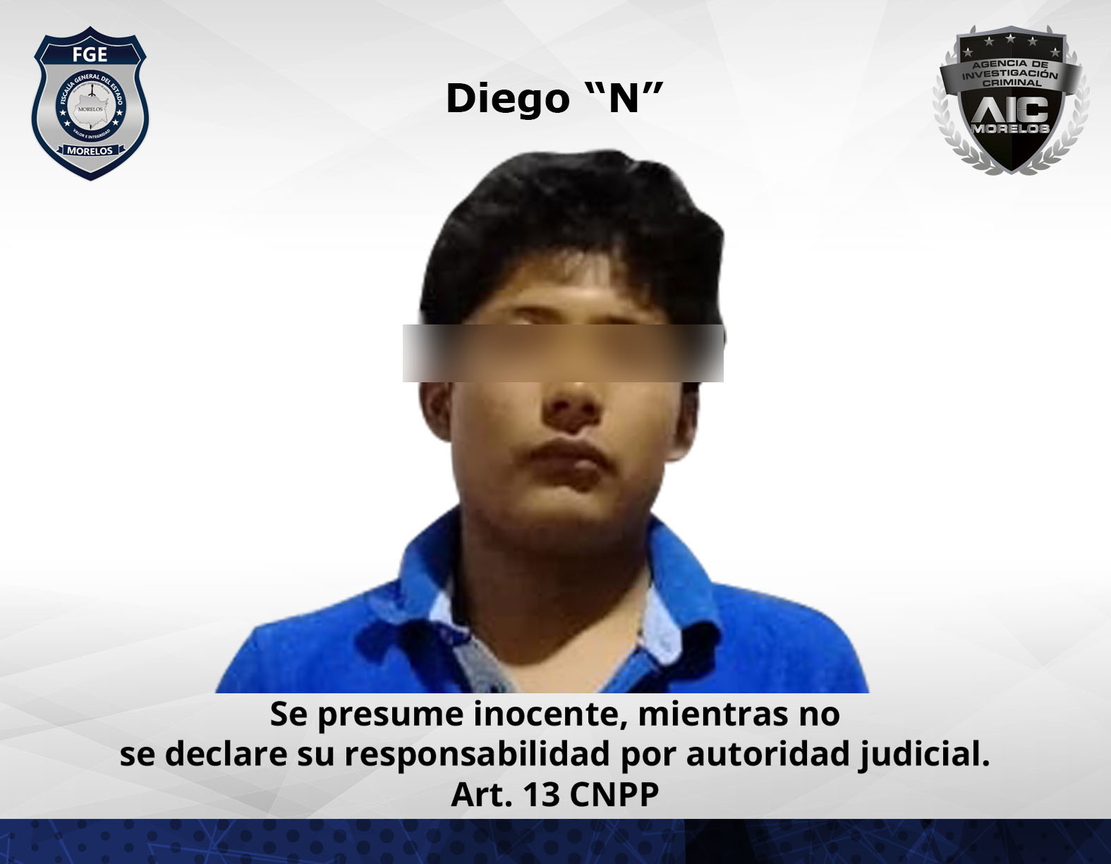 Cumplimenta AIC Oriente orden de aprehensión contra un masculino