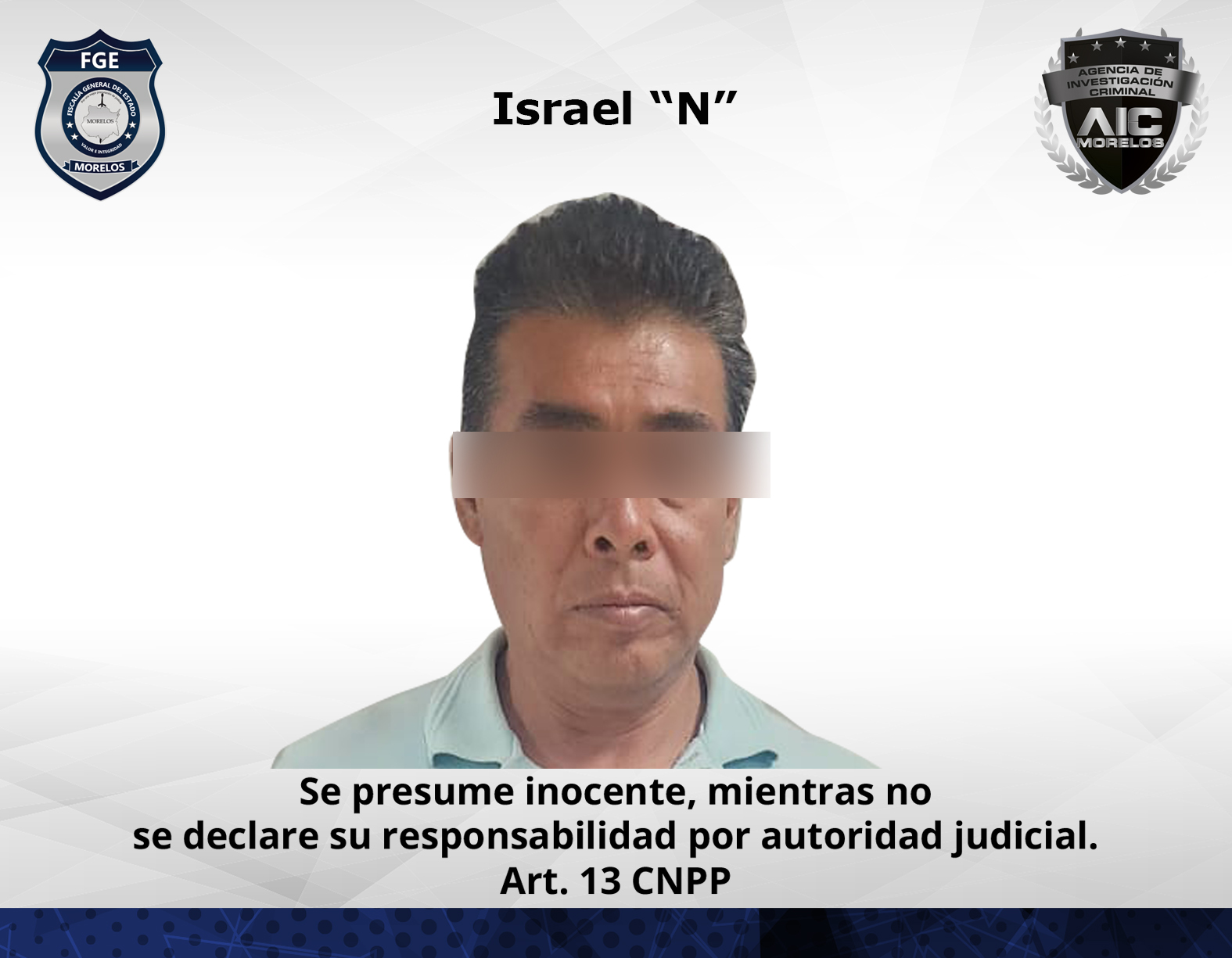 Logra Fiscalía Oriente vinculación a proceso de masculino por violación