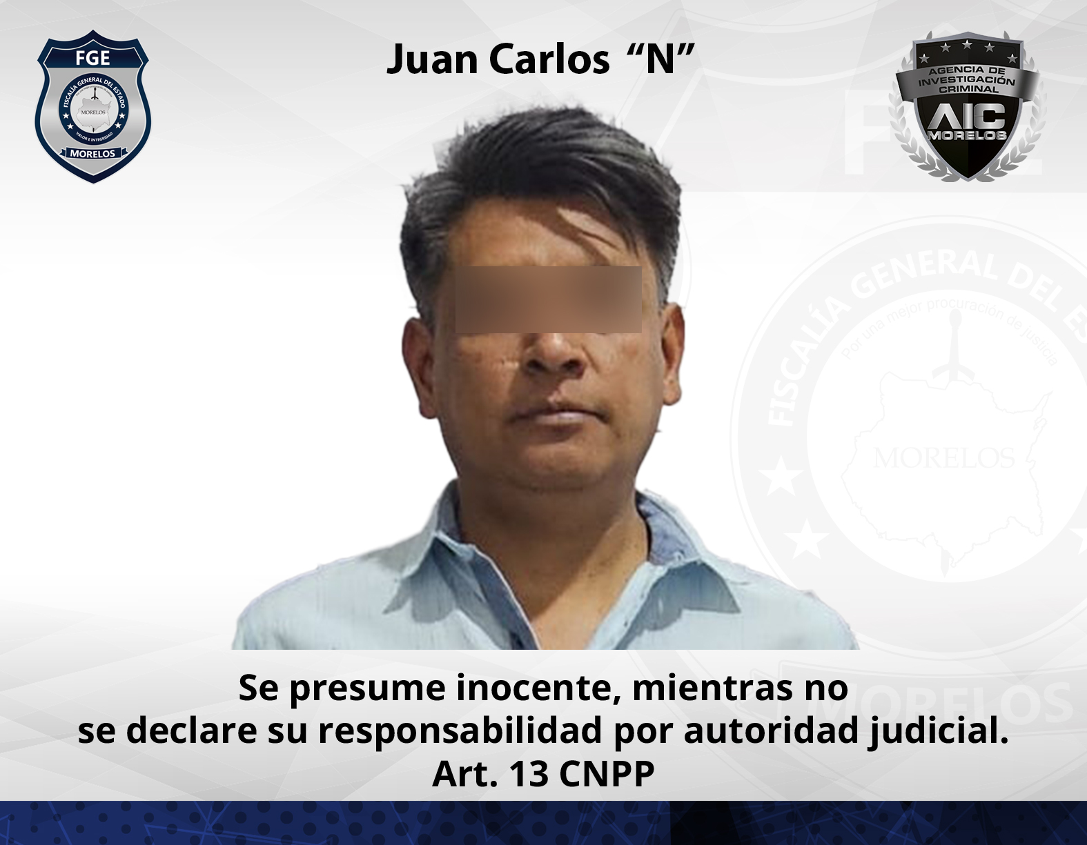 Juan Carlos “N” es vinculado por violencia familiar en Ocuituco