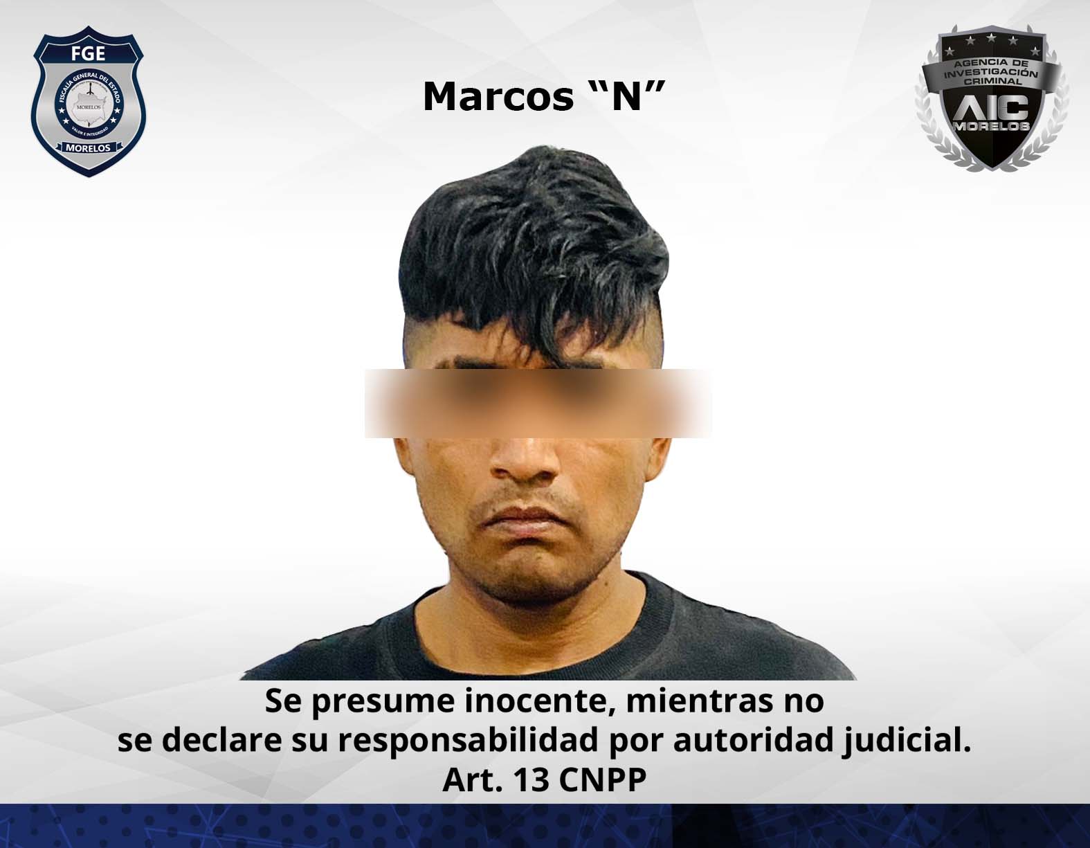 Marcos “N” vinculado por asalto a tienda de conveniencia en Zacatepec