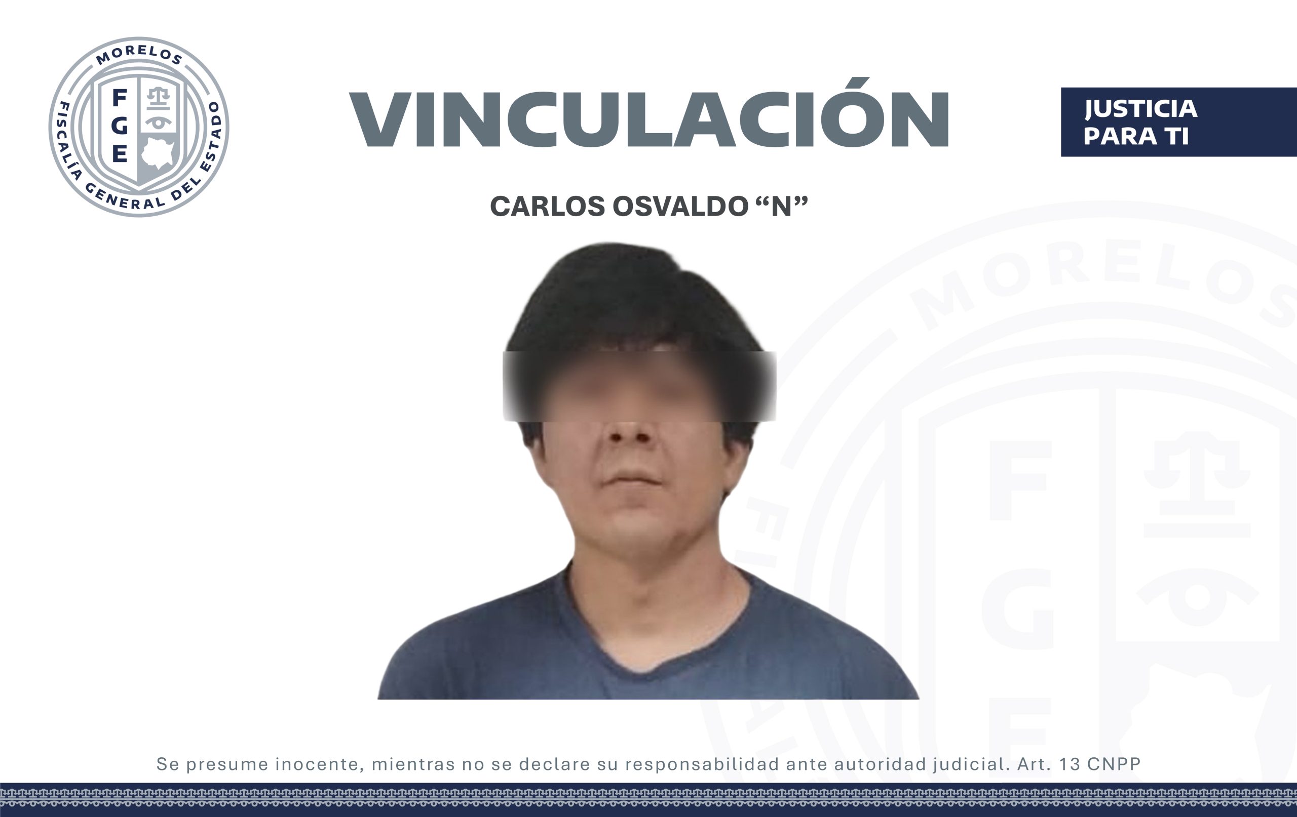 Logran vinculación a proceso de masculino por abuso sexual agravado y violación equiparada agravada en Cuautla