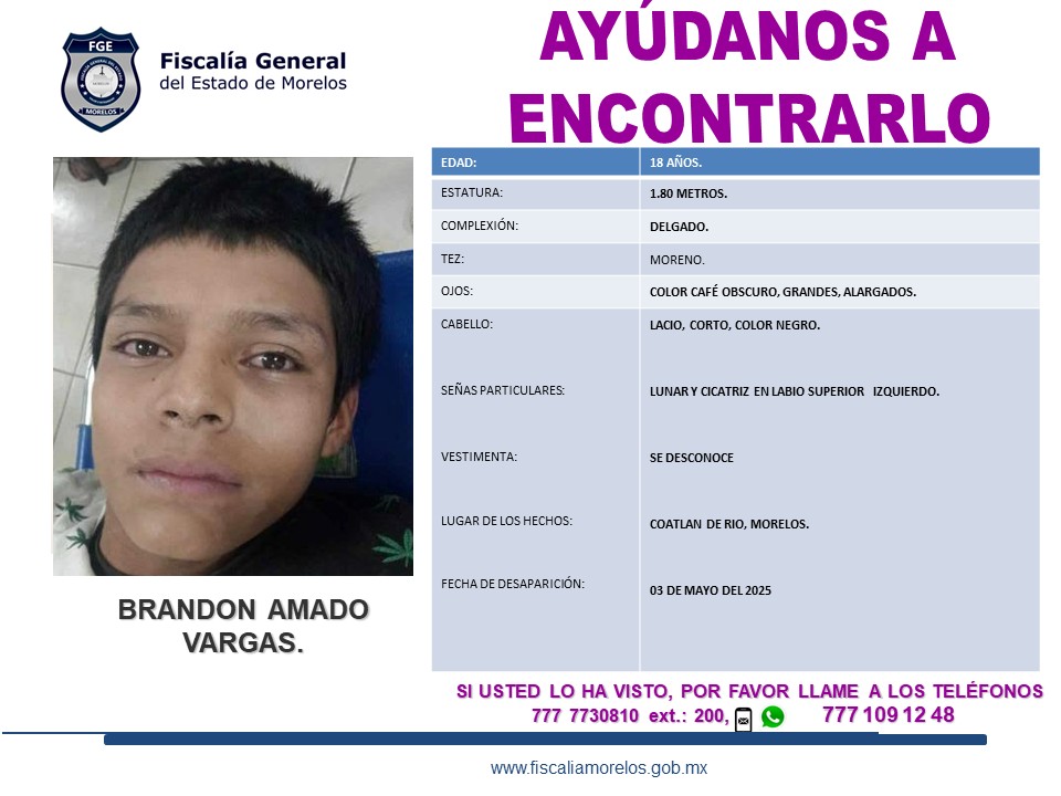 BRANDON AMADO VARGAS