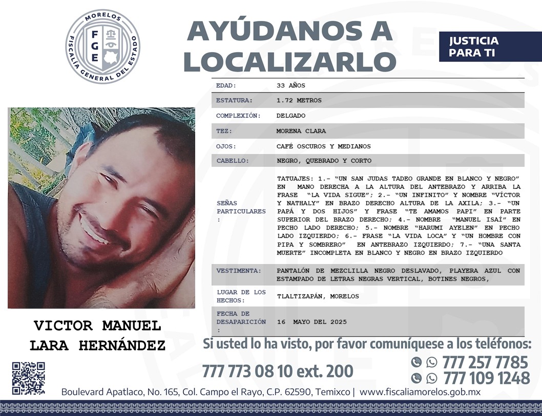 VÍCTOR MANUEL LARA HERNÁNDEZ