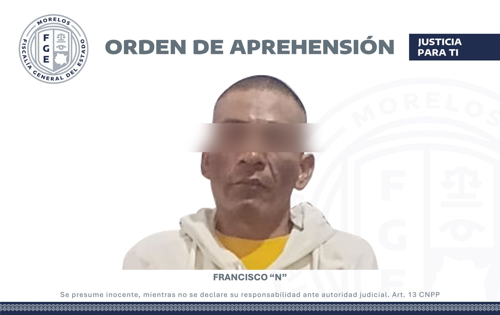 Aprehenden a masculino por incumplir con medidas cautelares en Axochiapan