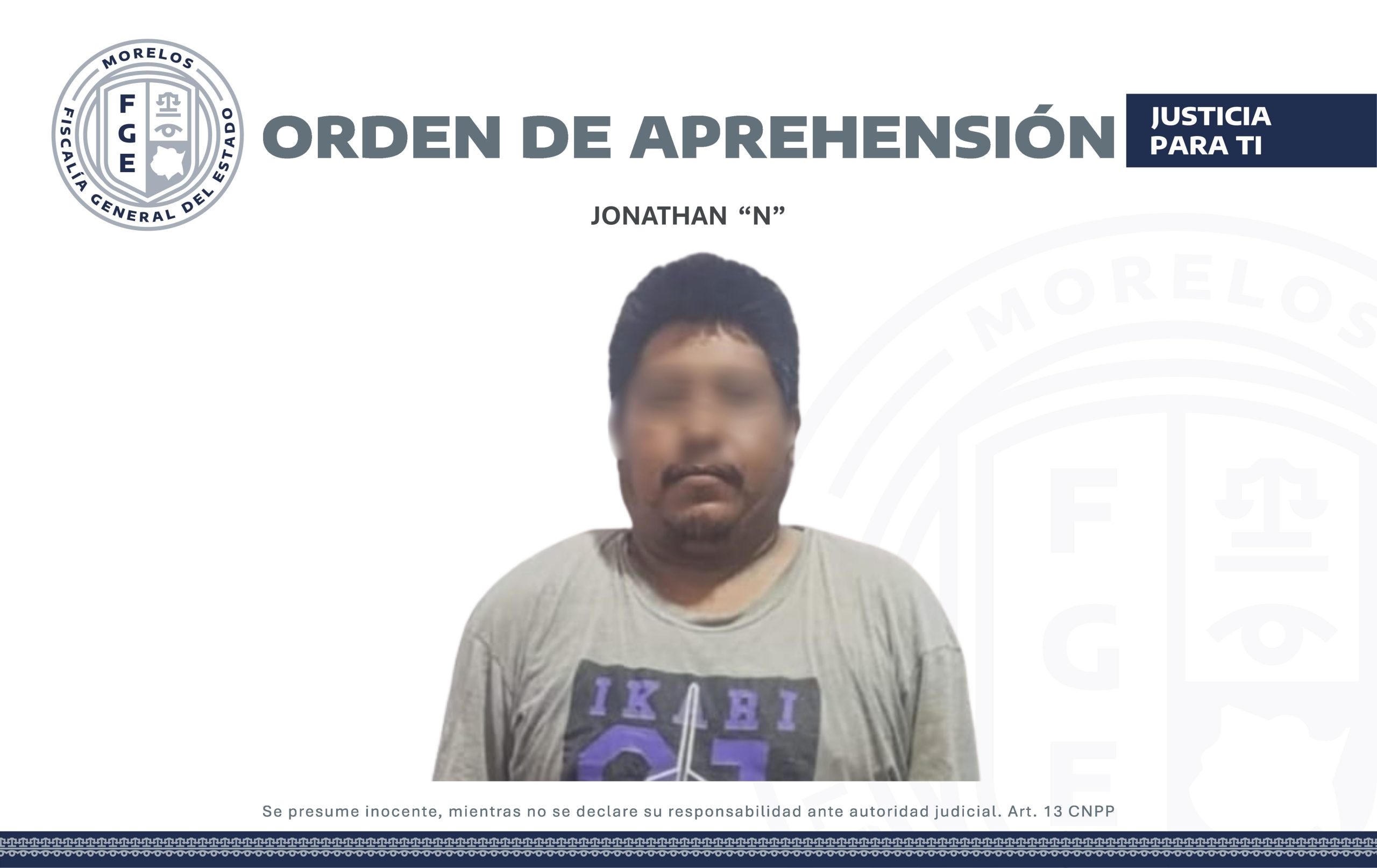 Aprehende AIC a hombre que incumplió con medidas cautelares en Atlatlahucan