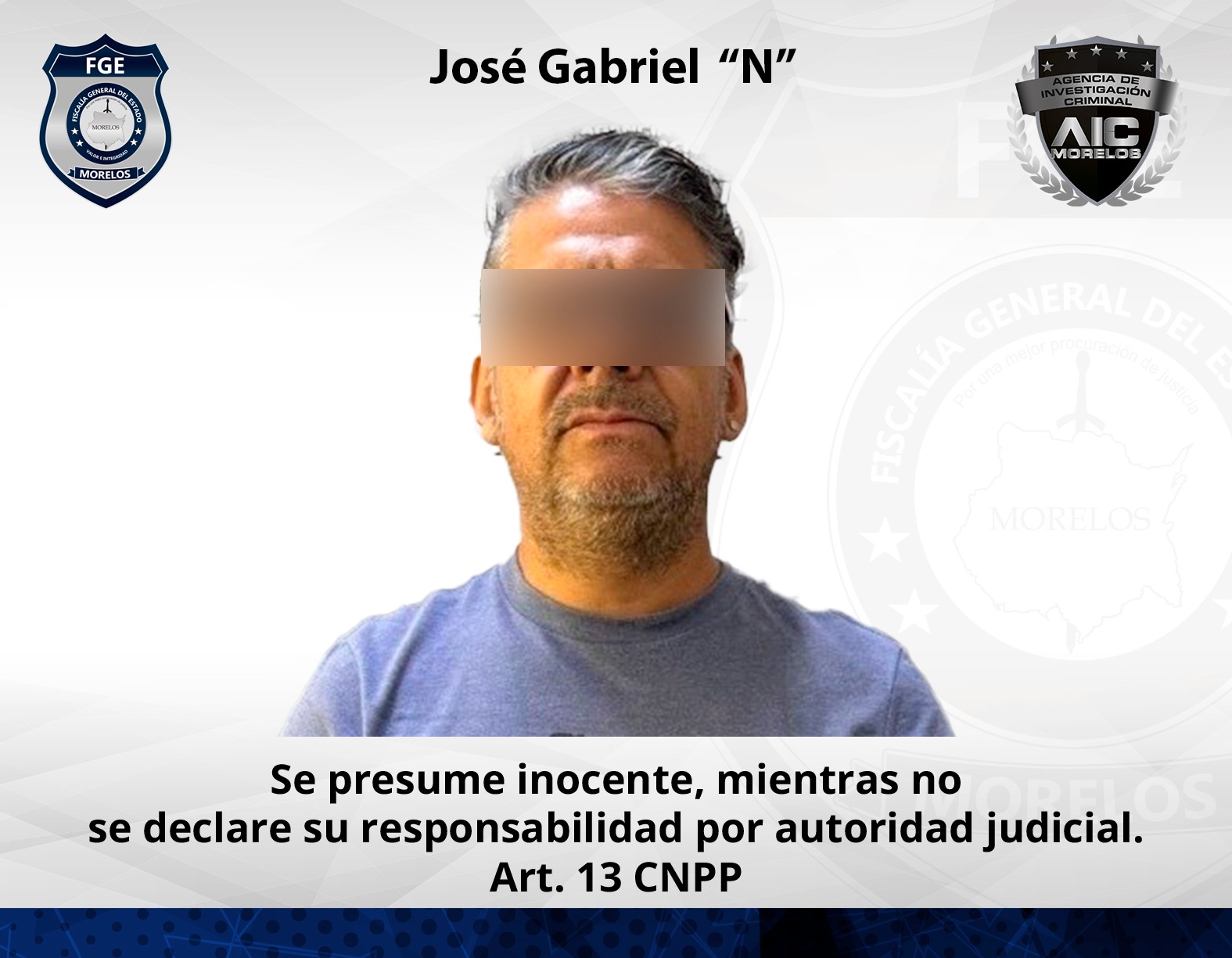 Detienen a José Gabriel “N”, probable responsable de secuestro