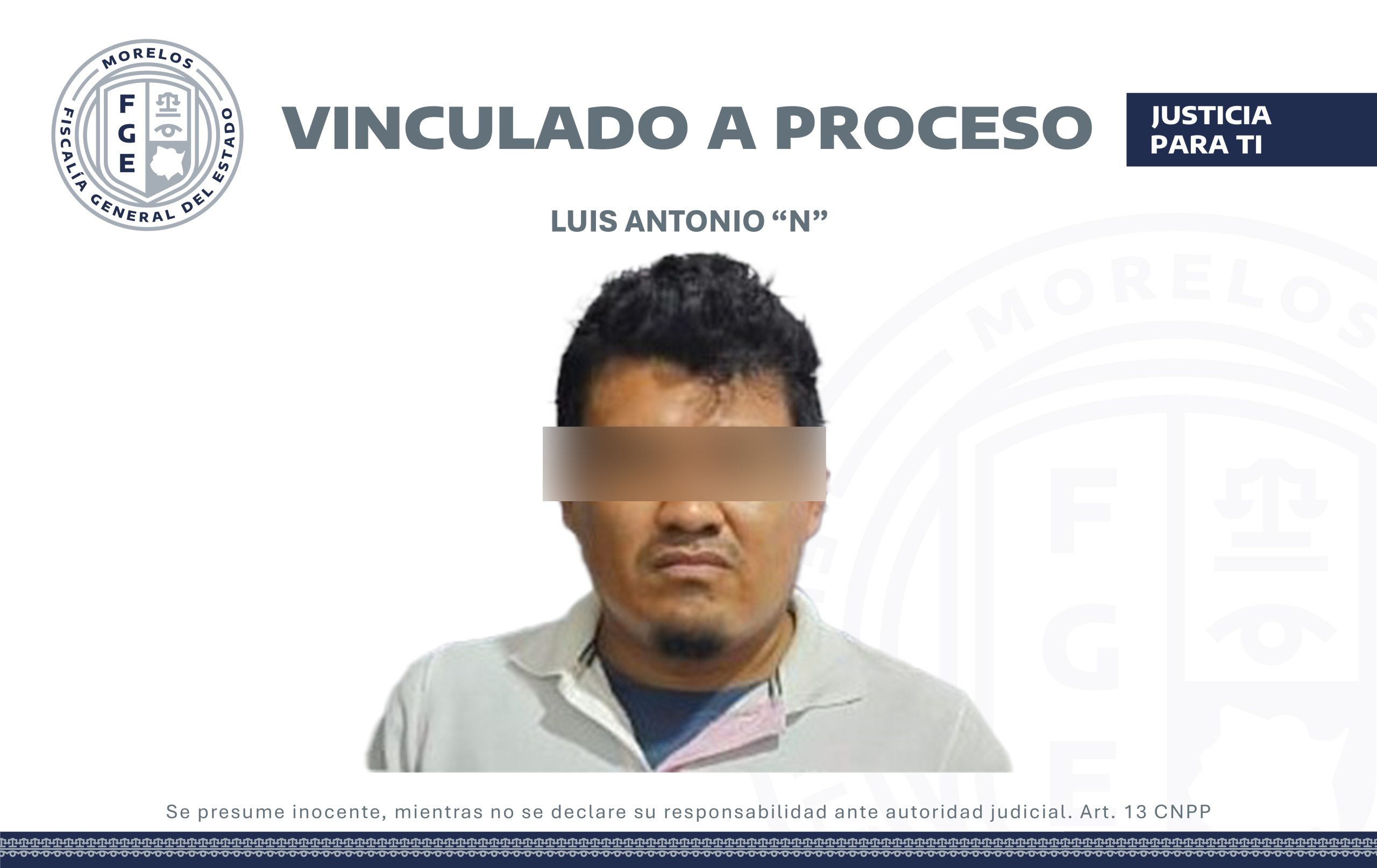 Vinculan a proceso a masculino por violación agravada