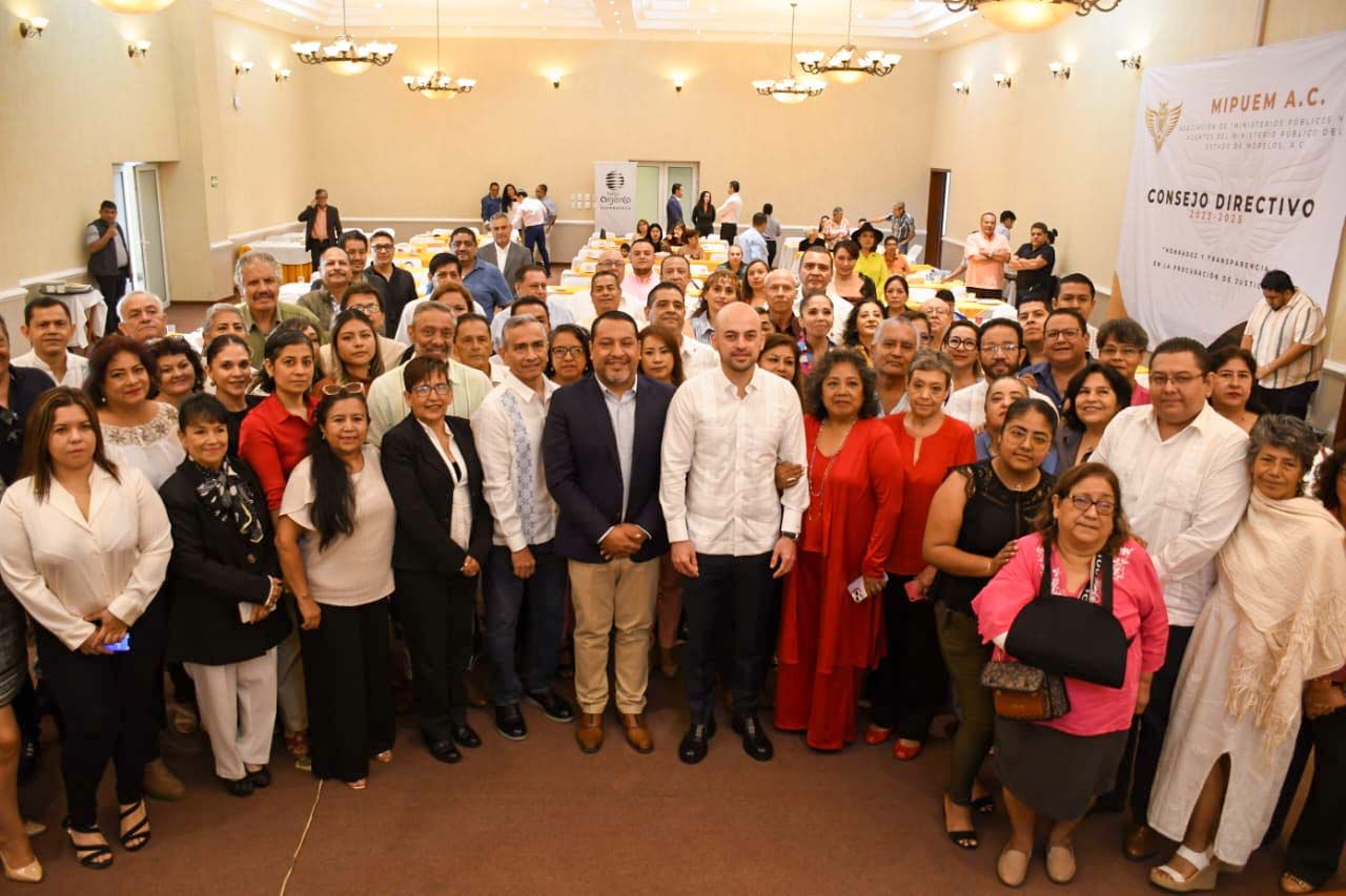 Reconoce el Fiscal Edgar Maldonado la labor y responsabilidad de agentes del MP y de Investigación Criminal