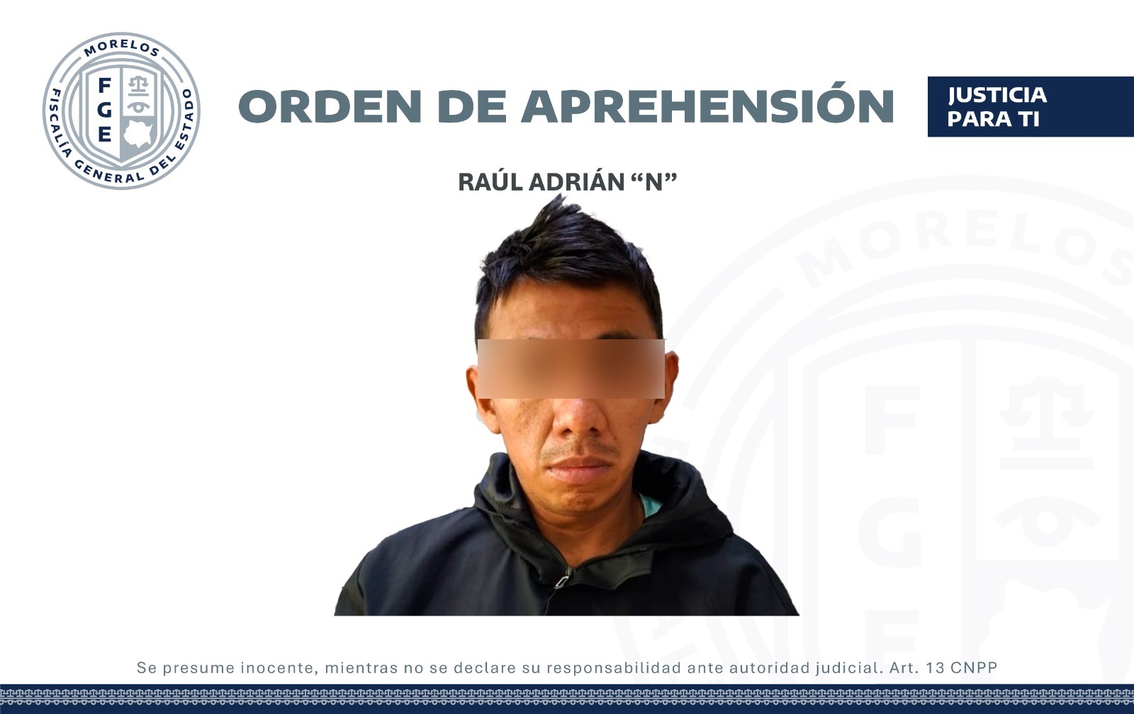 Aprehende AIC a un hombre sustraído de la acción de la justicia por el delito de robo calificado en la CDMX