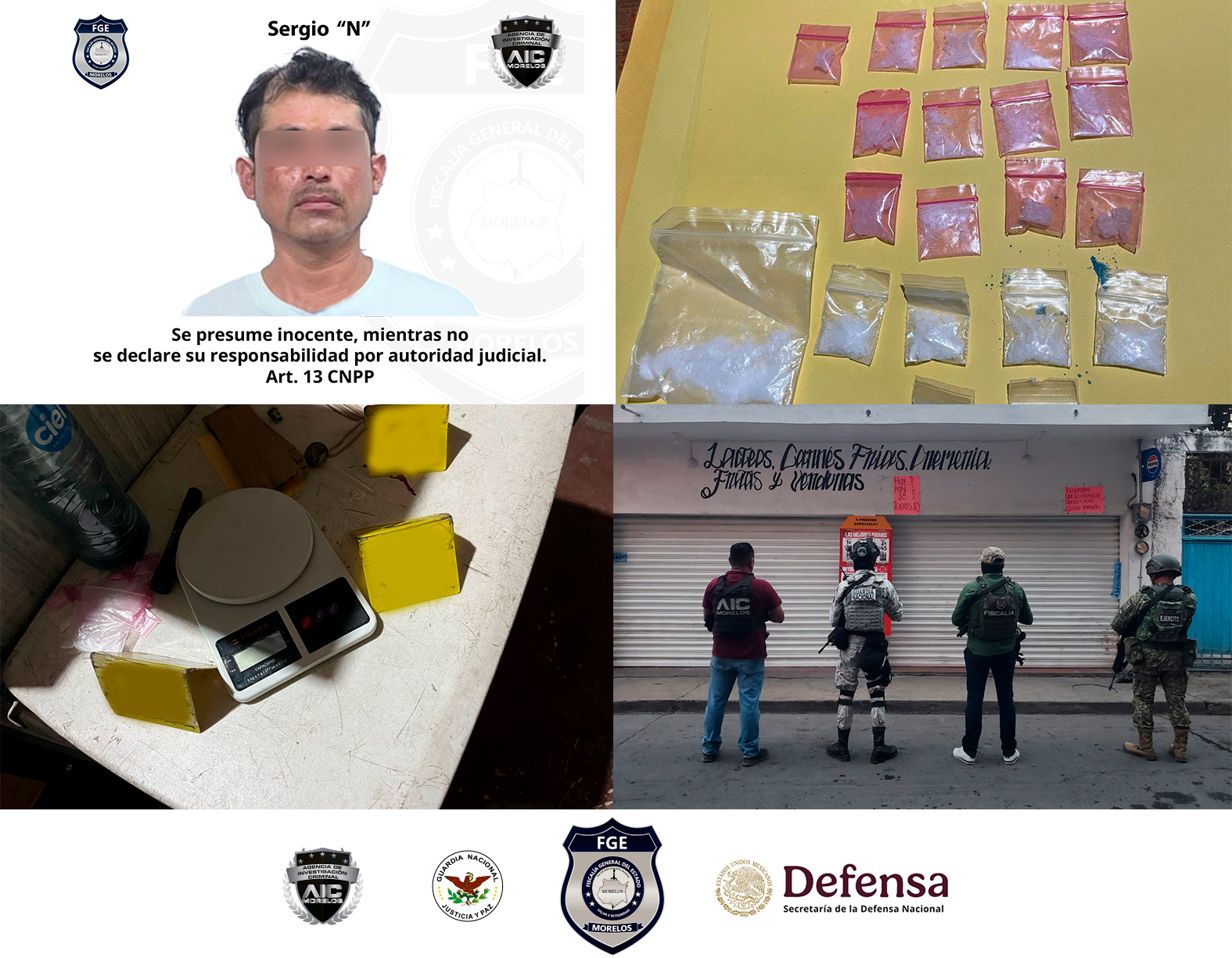 AIC catea tienda de abarrotes en Zacatepec utilizada para venta de drogas