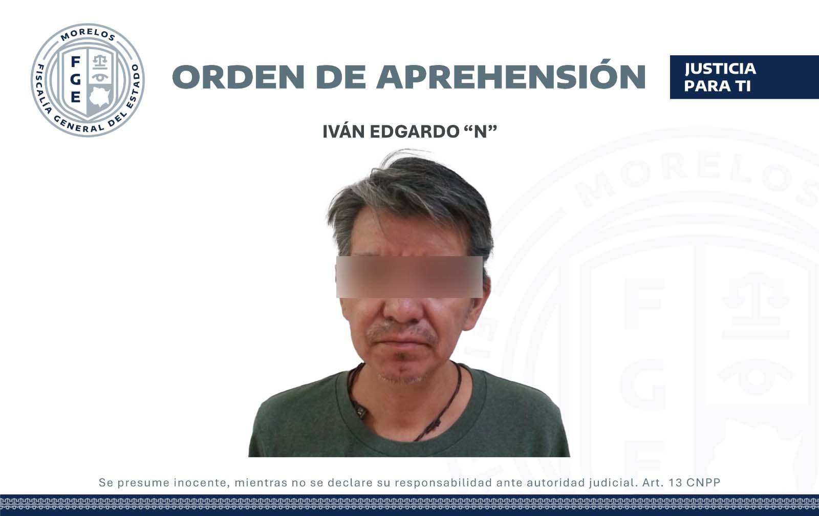Aprehende AIC a hombre por el delito de violación en Cuernavaca
