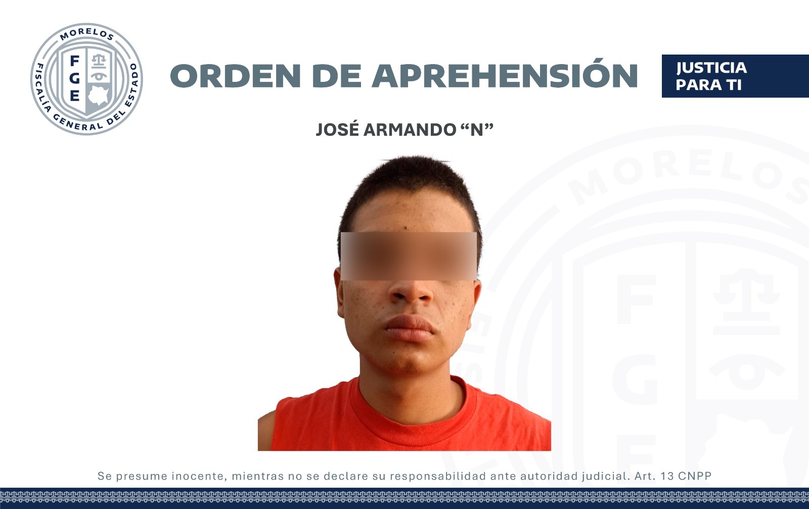 Aprehenden a hombre por incumplir con medidas cautelares en Jojutla