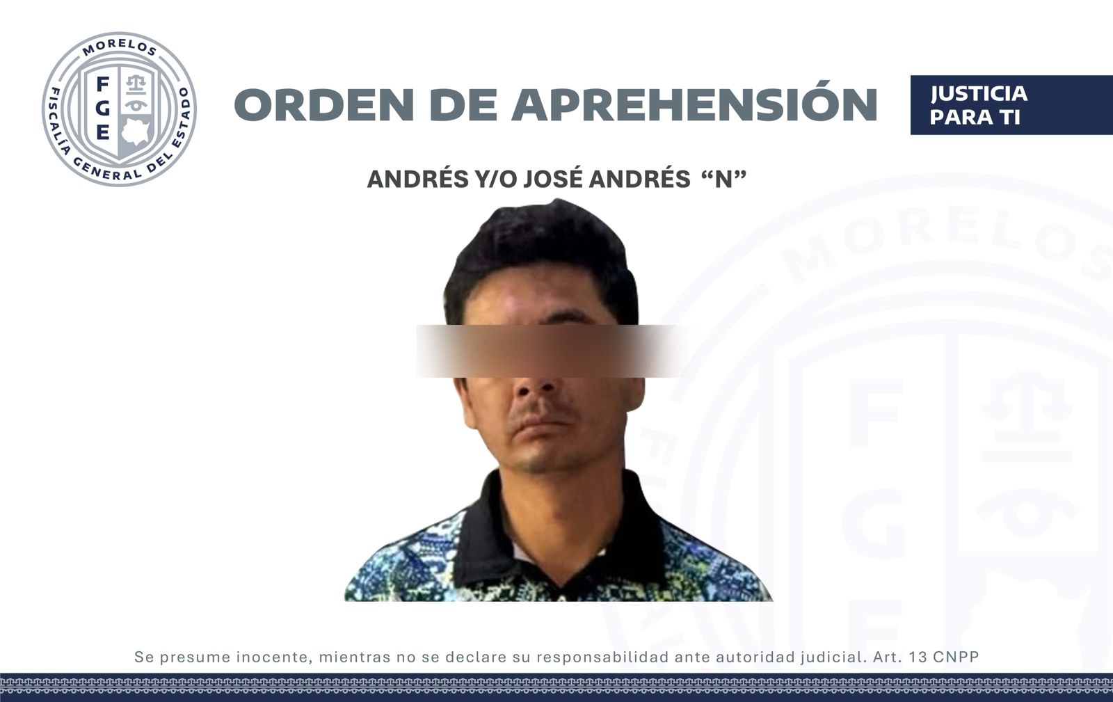 Aprehenden a un hombre por el delito de robo calificado en Cuernavaca