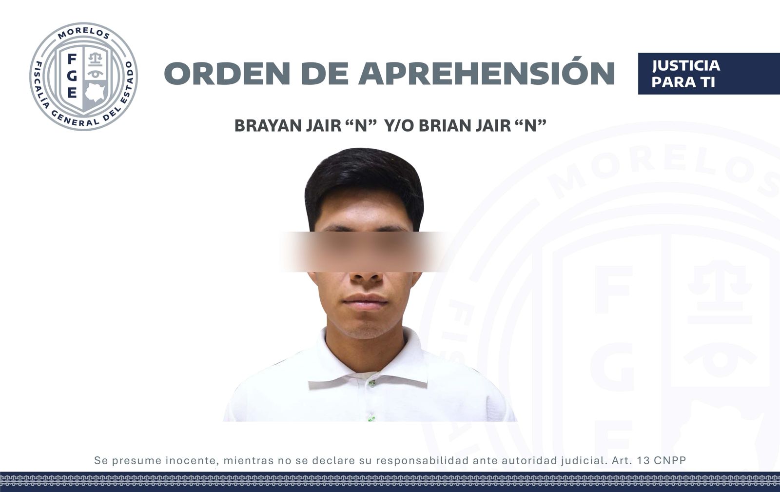 Aprehende AIC a un masculino por homicidio calificado y homicidio en grado de tentativa en Cuernavaca