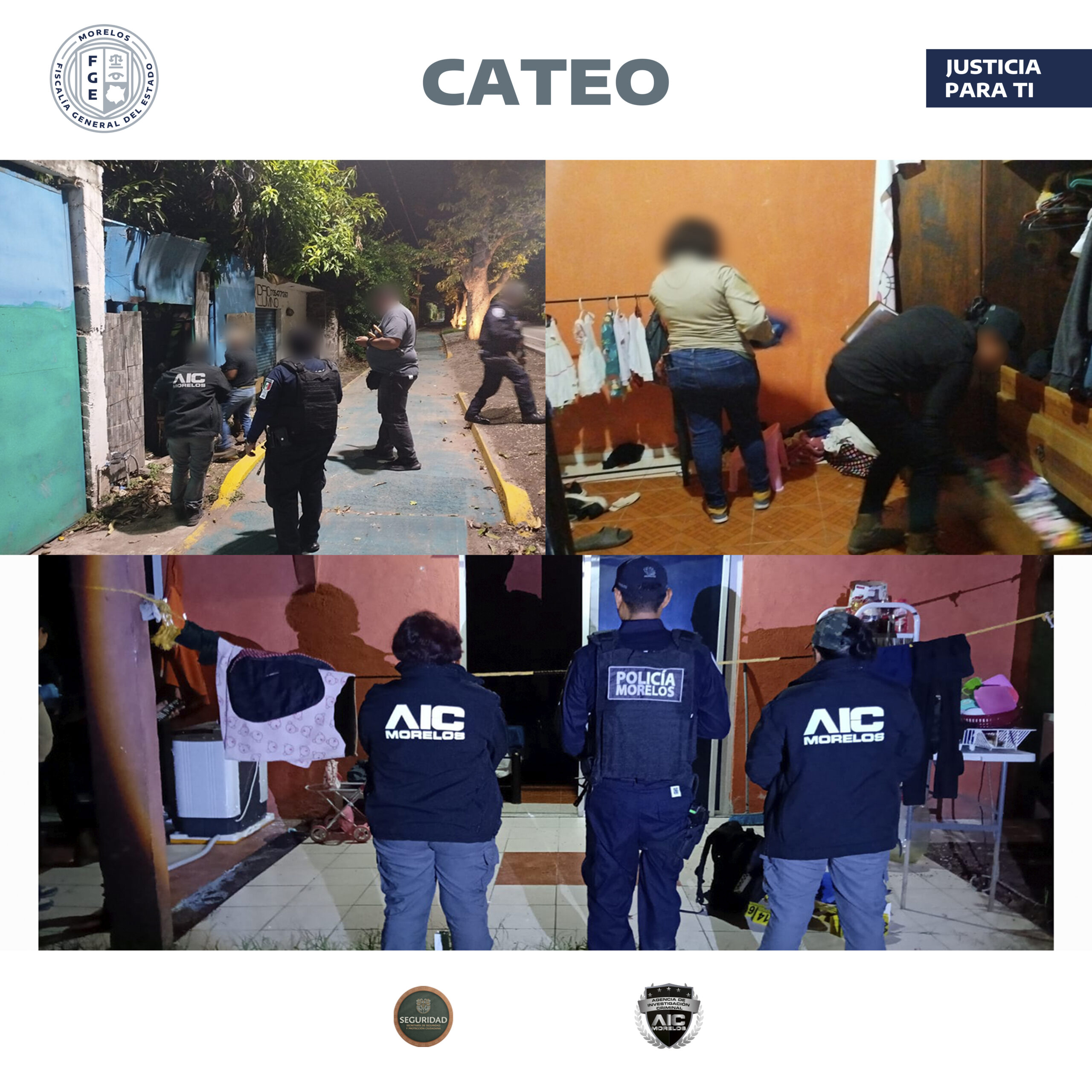 Catean inmueble relacionado con la desaparición de una mujer en Yautepec