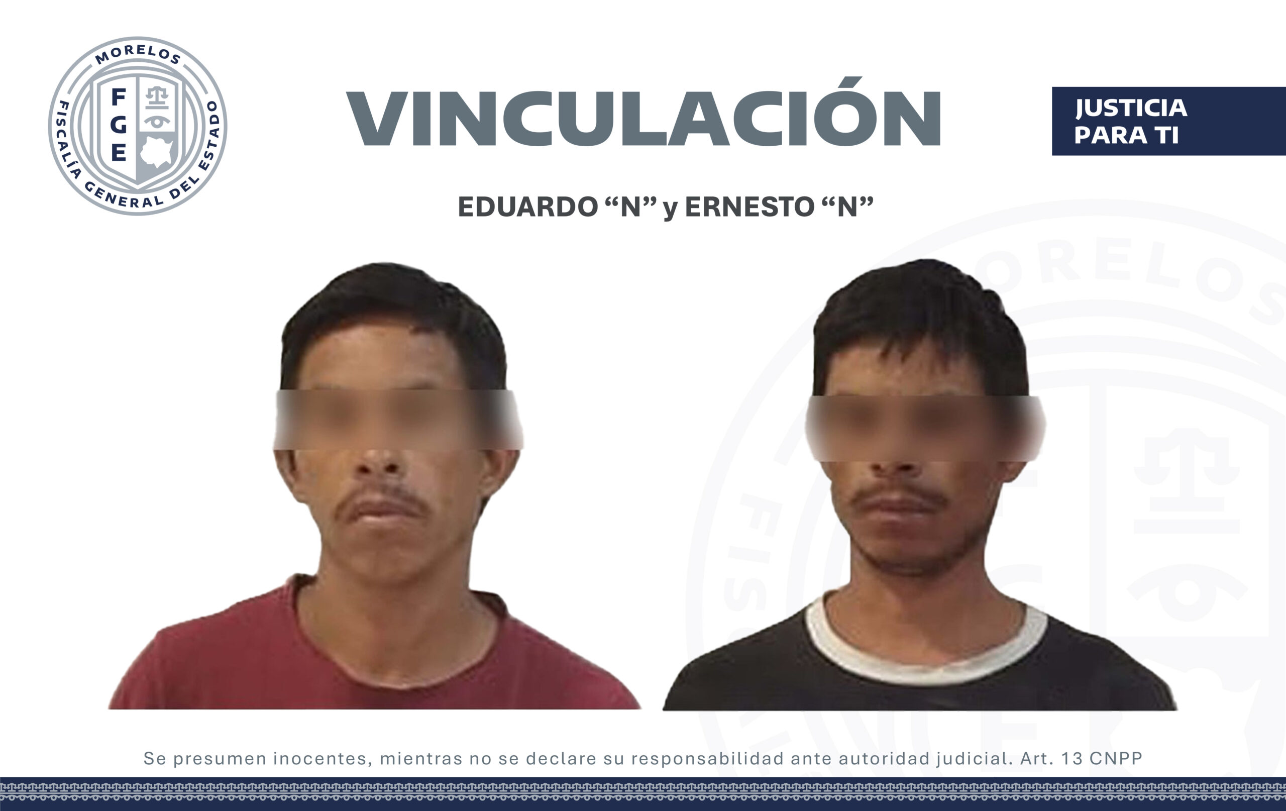 Vinculan a proceso a dos hombres por la desaparición de un niño en Yecapixtla
