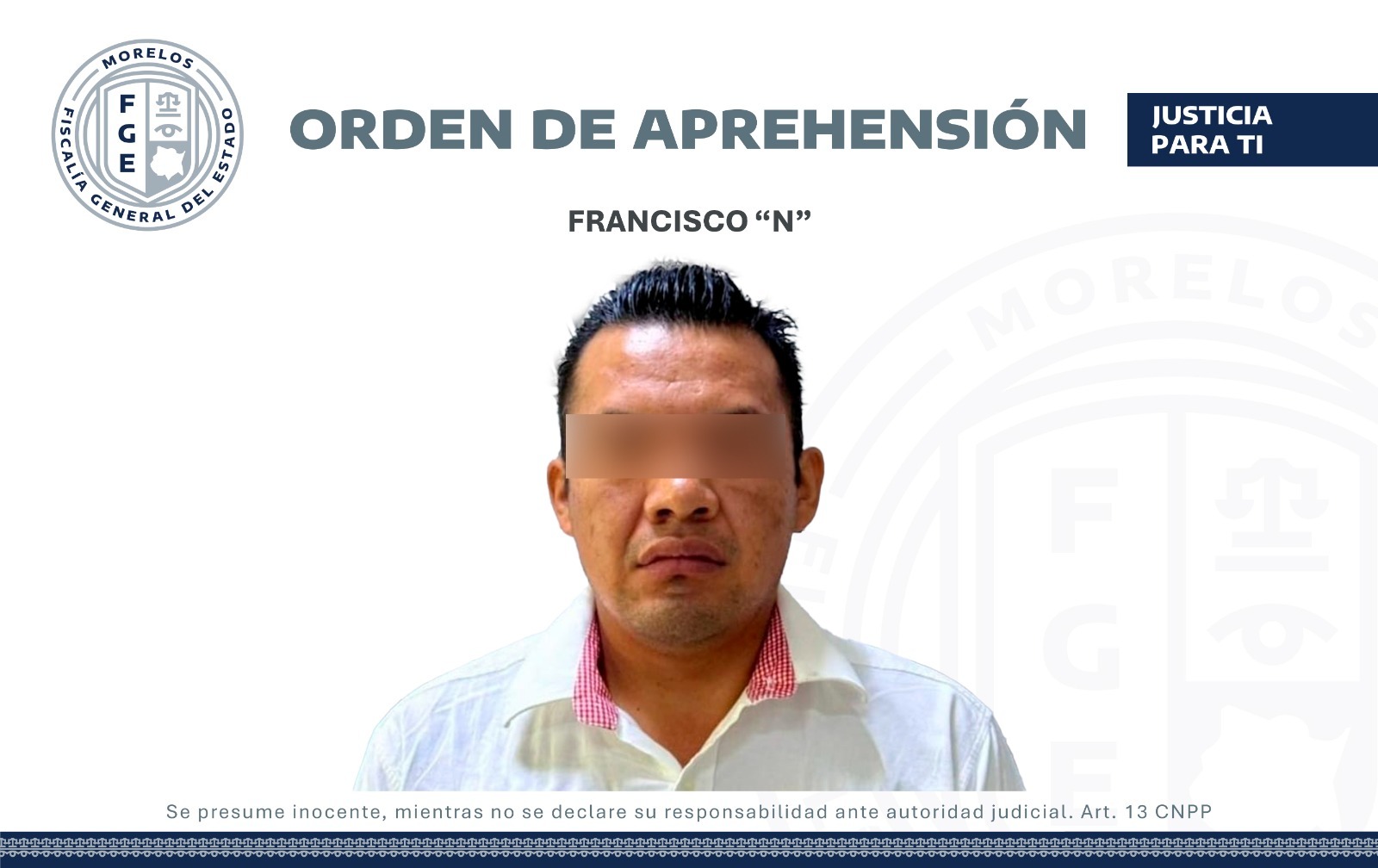 Aprehende AIC a un hombre requerido en Nuevo León por desaparición forzada de persona