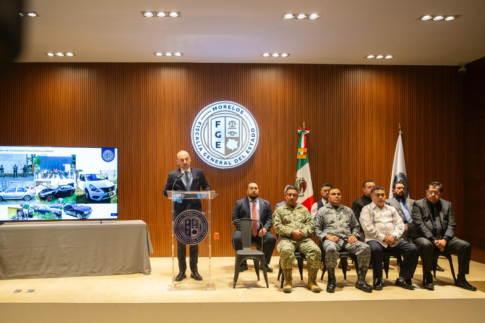 Fiscal Edgar Maldonado anuncia detención de integrantes de célula de robo de autos vinculada al feminicidio de Sarah