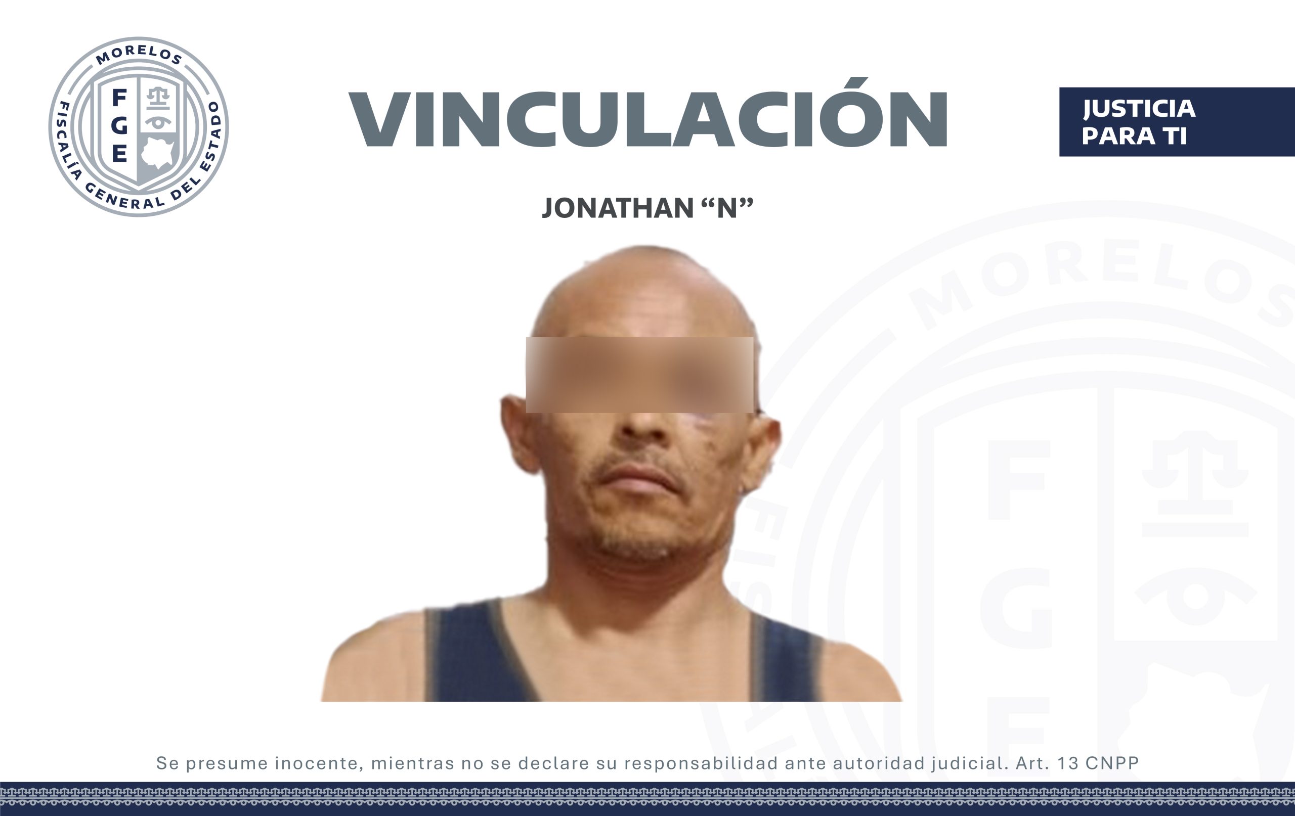 Masculino vinculado a proceso por homicidio calificado en grado de tentativa en Cuautla